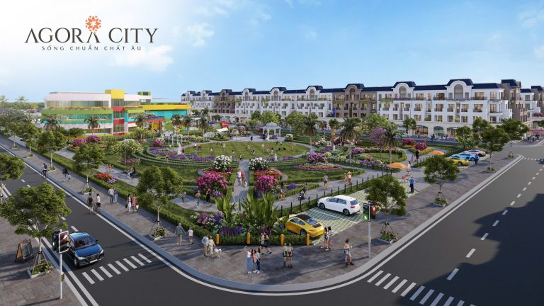 công viên dự án agora city