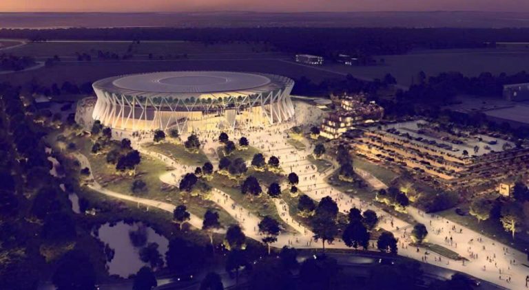 Sân vận động dự án vinhomes cần giờ