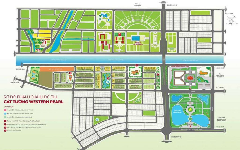 mặt bằng cát tường western pearl 1