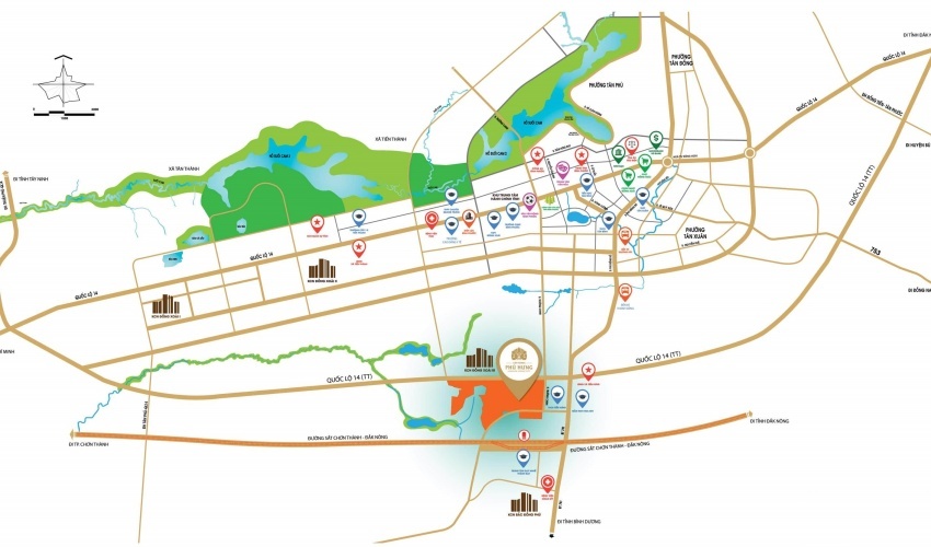 vị trí cát tường phú hưng