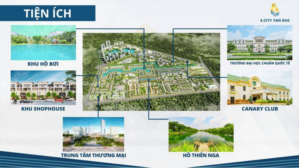tiện ích nội khu e.city tân đức
