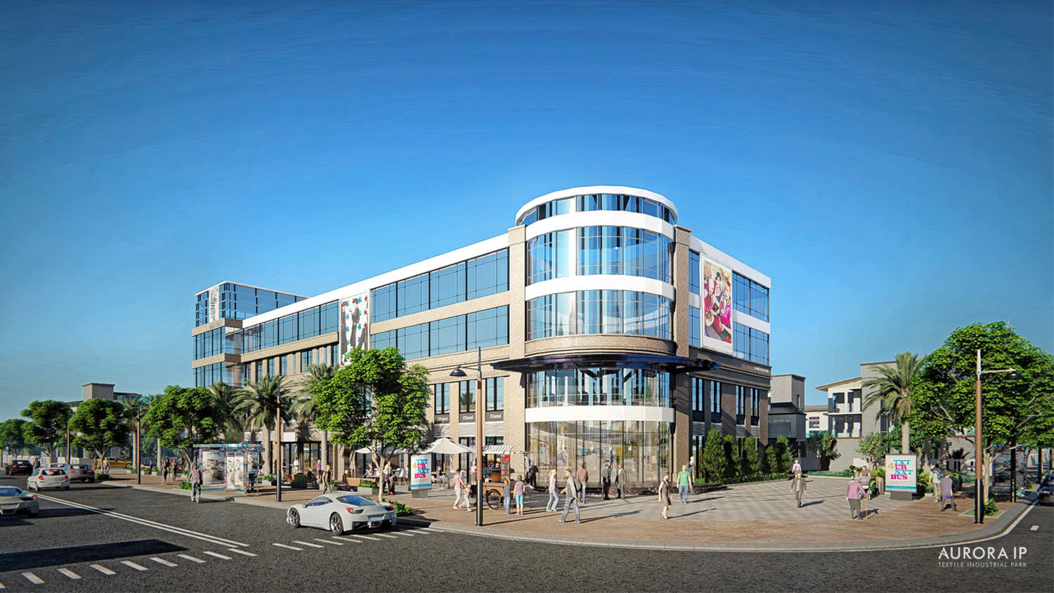 tiện ích khu công nghiệp rạng đông - aurora ip