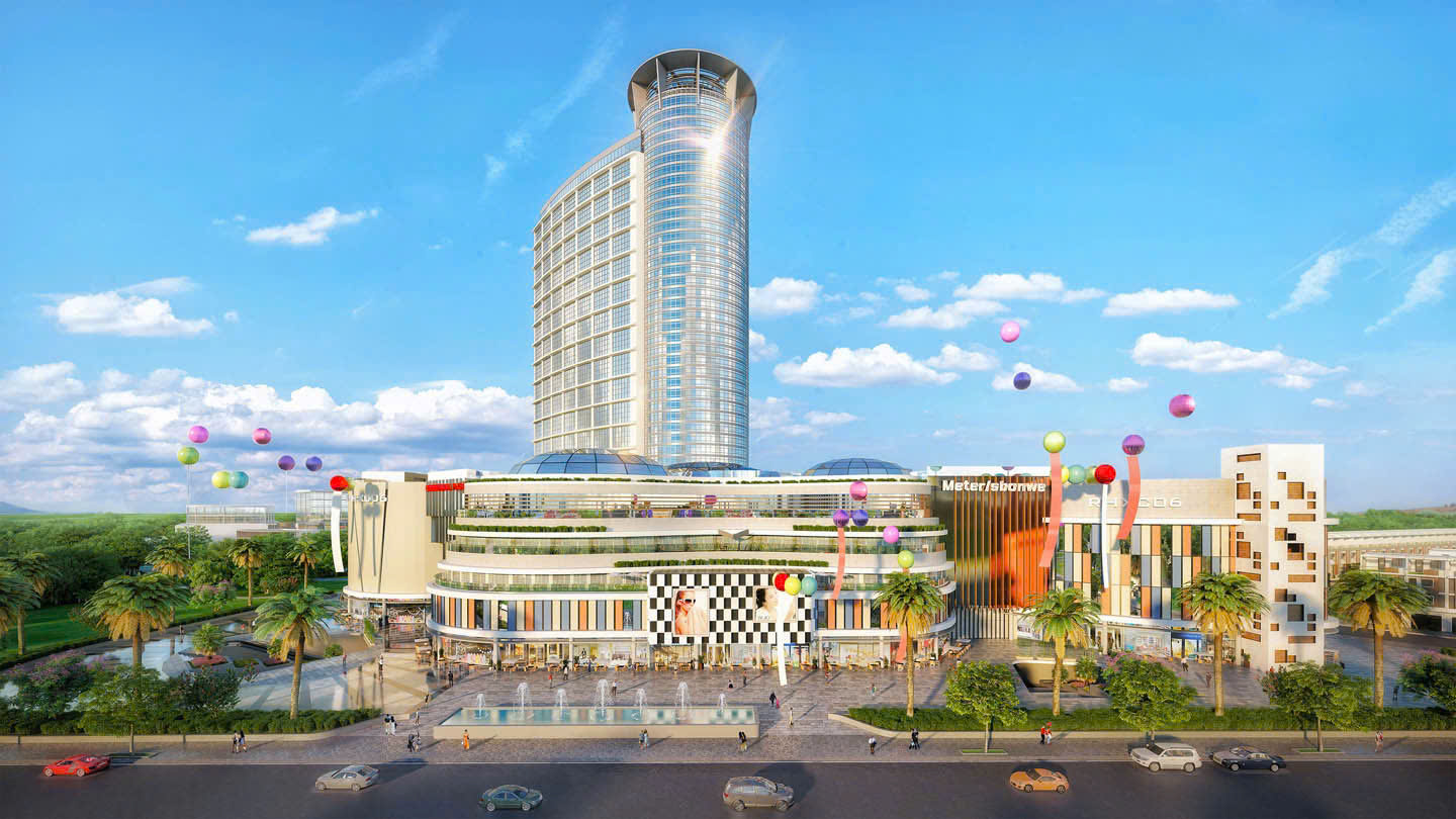 trung tâm thương mại dự án kiến tường central mall