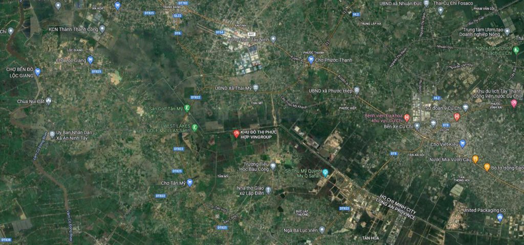 vị trí dự án vinhomes tân mỹ